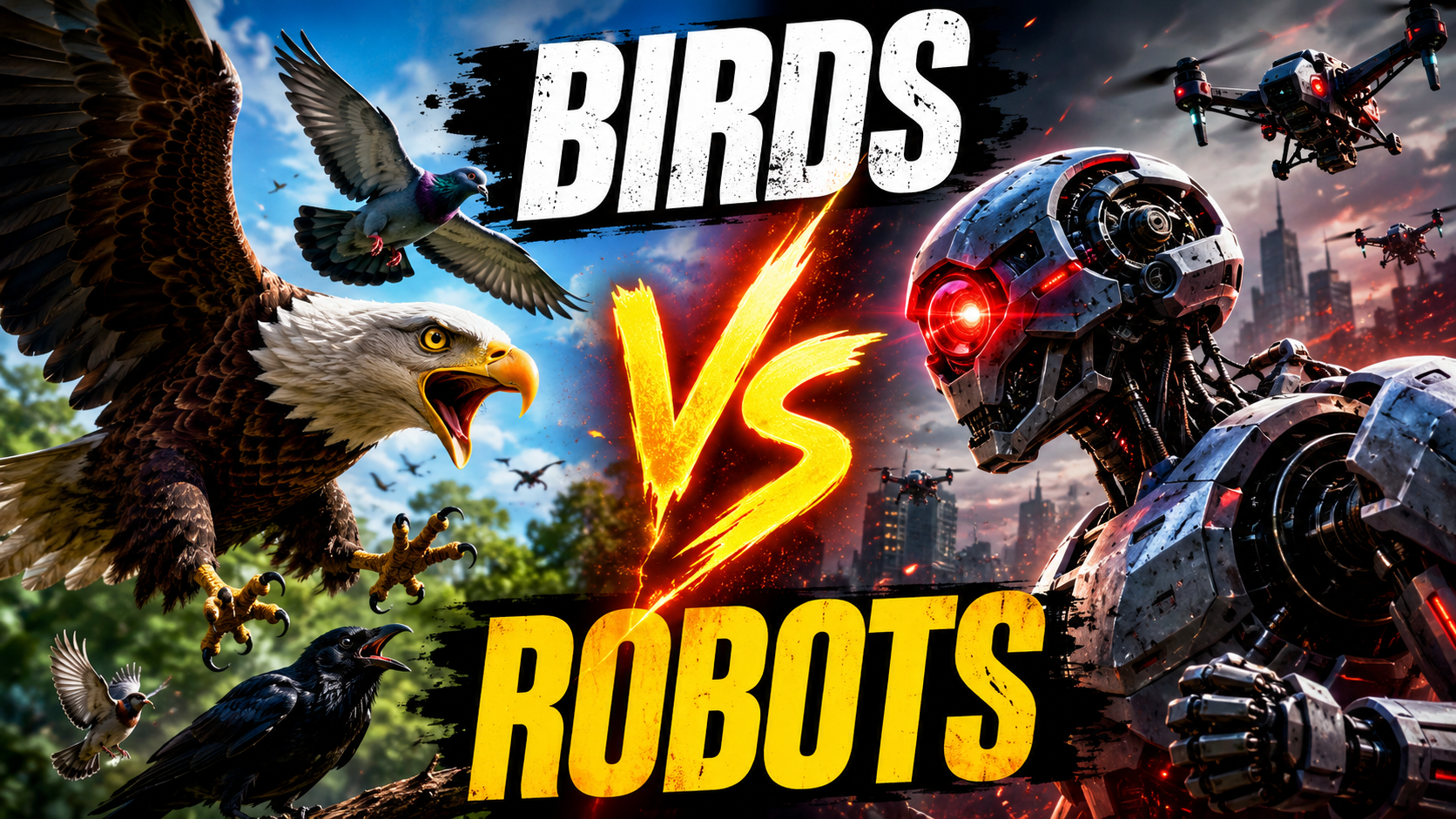 Birds vs Robots