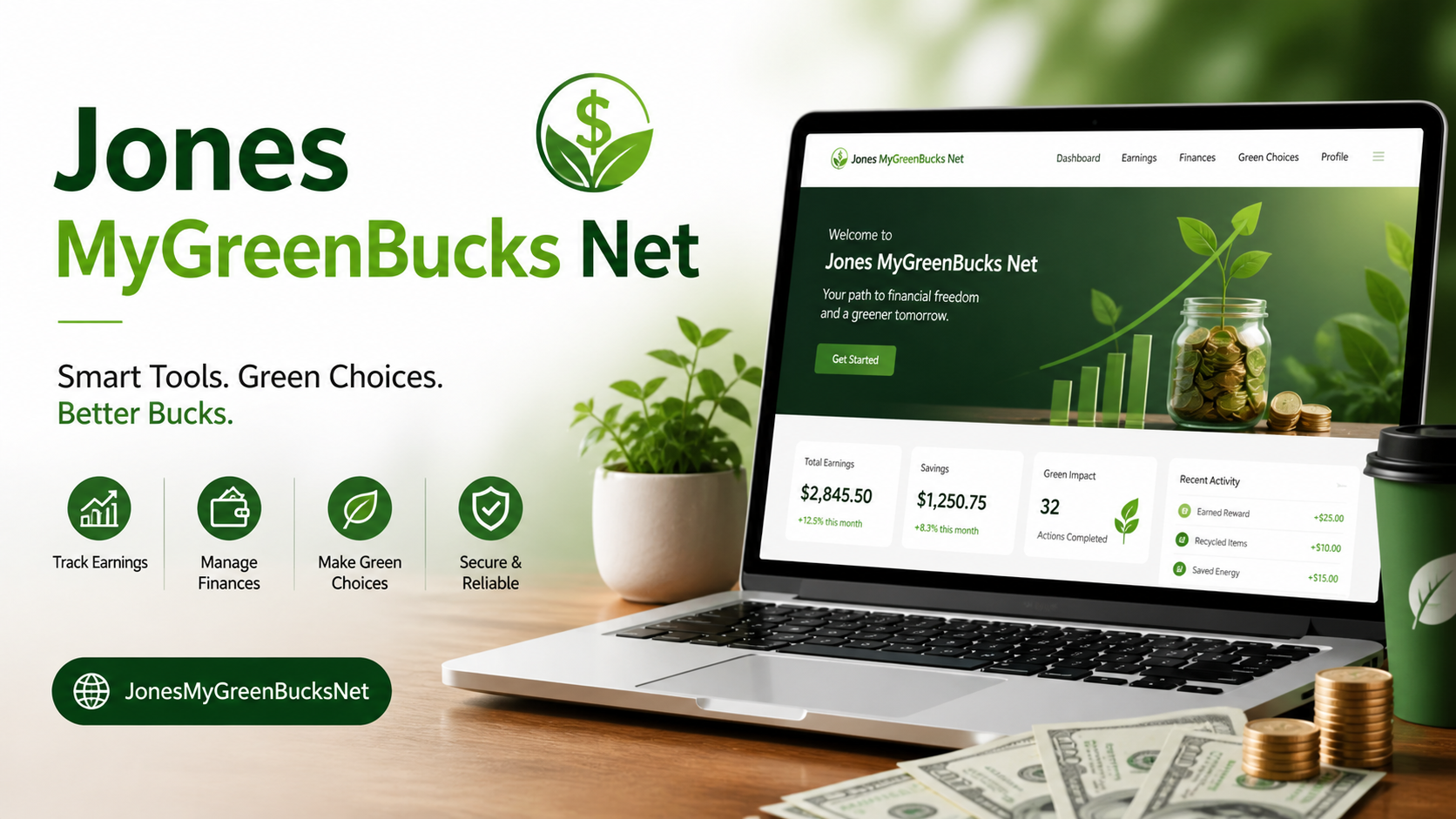 Jones MyGreenBucks Net